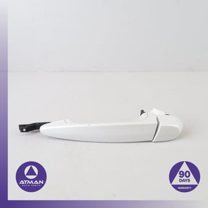 BMW F30 328i 330i Rear Left Exterior Door Handle White OEM