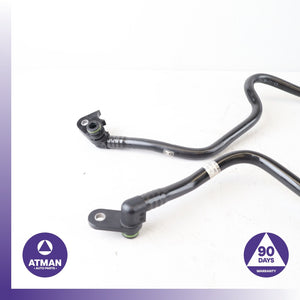 BMW F10 535i 3.0L N55 A/T AT Transmission Oil Cooler Pipe Line Set 7635671 OEM — photo 5