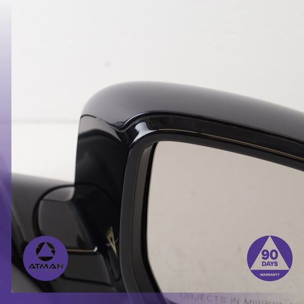 15-19 BMW F16 X6 Shadow Line Right Rear View Door Mirror w/ Camera OEM