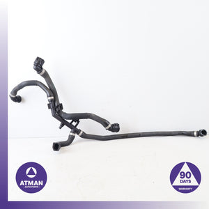 BMW F10 550i 4.4L V8 N63 Engine Water Coolant Overflow Hose Line Pipe Set OEM