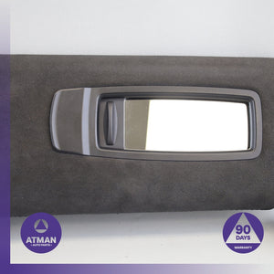 BMW F86 X6M X6 Left Driver Side Sunvisor Sun Visor Black 51168061383 OEM — photo 3