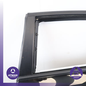 09-15 BMW F02 750Li LWB Rear Left Driver Side Door Shell Panel Black OEM — photo 2