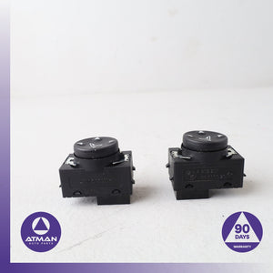BMW E84 X1 128i 135i Left & Right Seat Lumbar Regulator Switch Set OEM