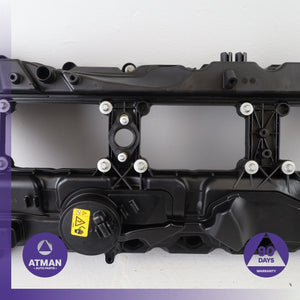10-19 BMW F15 X5 535i N55 Engine Motor Cylinder Head Cover Panel 11127570292 OEM