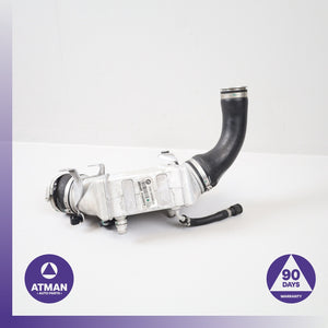 08-19 BMW F06 650i 550i 750i X6 4.4L V8 Right Side Turbocharger Intercooler OEM — photo 4