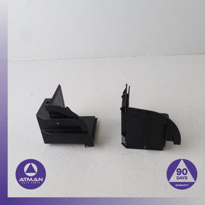 BMW E46 325i Touring Rear Left & Right Trunk Load Roller Blind Bracket Set OEM — photo 3