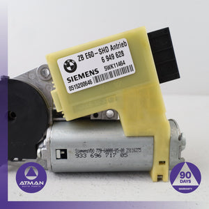 BMW E66 750i Sunroof Sun Roof Drive Motor OEM