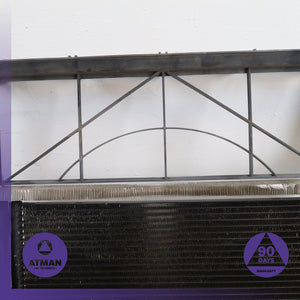 00-06 BMW E53 X5 A/C Condenser Steering Oil Cooler w/ Bracket OEM — photo 6