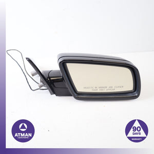 06-10 BMW E63 650i Right Passenger Side Rear View Door Mirror Black OEM