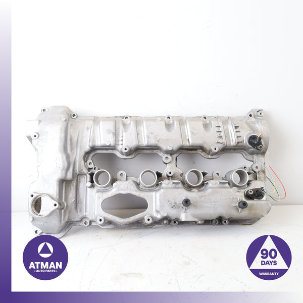 08-14 BMW F10 550i 4.4L N63 Right Engine Cylinder Head Valve Cover OEM