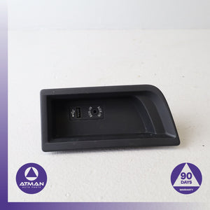 BMW F34 328i GT 320i Front Center Console Insert USB Aux Socket w/ Trim OEM