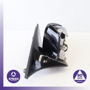 11-13 BMW F10 550i ActiveHybrid 5 Left Driver Side Rear View Door Mirror Black O — photo 6