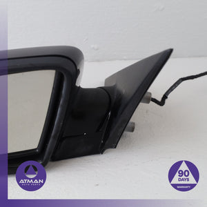 08-10 BMW E60 528i 535i Left Rear View Door Mirror Black OEM