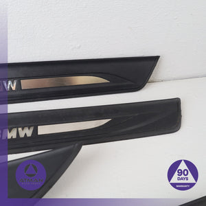 11-16 BMW F10 550i 528i Door Entry Illuminated Step Sill Panel Set OEM — photo 4