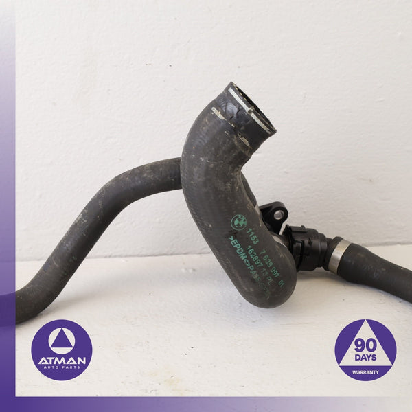 BMW F30 328i 320i 2.0L Engine Radiator Coolant Hose Pipe Set OEM