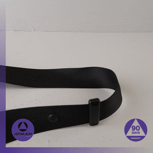 BMW E90 328i 335i Front Left Driver Side Seatbelt Seat Belt Black OEM