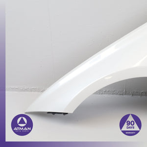 12-18 BMW F30 328i 335i Front Left Driver Fender Wing Panel White OEM