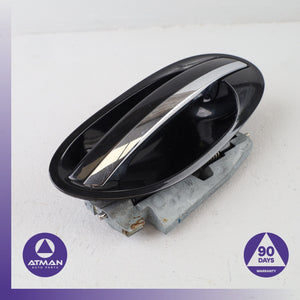 BMW E66 750i 745i Front Right Exterior Door Handle Black OEM