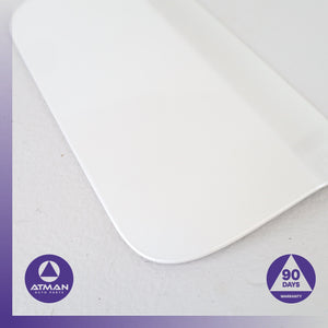 BMW F30 328i Fuel Filler Neck Door Cover Panel 7238058 White OEM — photo 3