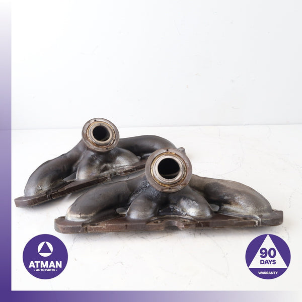BMW F10 550i Left & Right Engine Exhaust Turbo Manifold OEM