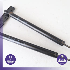 BMW F02 750i 740i Front and Rear Left Door Brake Strut Set OEM — photo 3