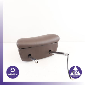 BMW F15 X5 Front Left or Right Seat Headrest Head Rest Nappa Leather Brown OEM
