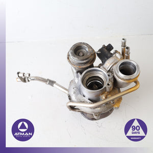 08-14 BMW F10 550i X6 Right or Left Side Turbocharger Garrett OEM — photo 2