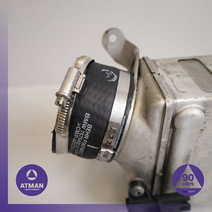 08-19 BMW F10 550i 650i 750i X6 4.4L V8 Left Side Turbocharger Intercooler OEM