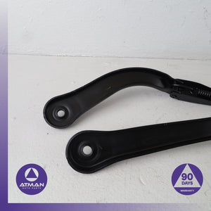 BMW E92 328i 335i Front Windshield Wiper Washer Arm Set OEM