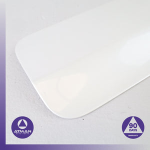 BMW F30 328i Fuel Filler Neck Door Cover Panel 7238058 White OEM — photo 2
