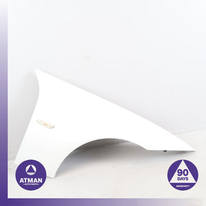 06-11 BMW E90 328i 325i Right Side Fender Wing Cover Panel White OEM