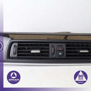 11-13 BMW F10 550i 528i Dash Dashboard Switch AC Air Vent Grille Panel Wood OEM — photo 3