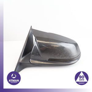 12-18 BMW F30 330i 320i Left Driver Side Rear View Door Mirror M3 Look OEM