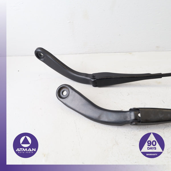 BMW F30 328i 320i Front Windshield Wiper Washer Arm Set OEM