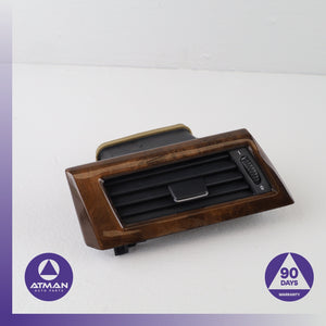 08-10 BMW E60 528i 550i 535i Left Dashboard A/C AC Air Vent Grille Wood OEM