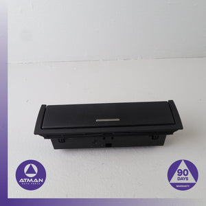 BMW E46 325i 323i 330i Front Center Console Tray Storage Trim Black OEM
