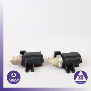 BMW E60 535i 335i 550i Turbo Pressure Boost Solenoid Valve Converter Set OEM