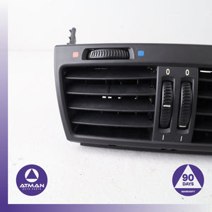 BMW E70 X5 X5M Rear Center Console Air Vent Trim Bezel OEM