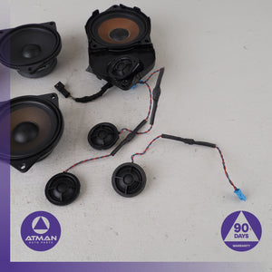 BMW E70 X5 X5M Hi-Fi Interior Speaker Tweeter Set 65139151864 OEM