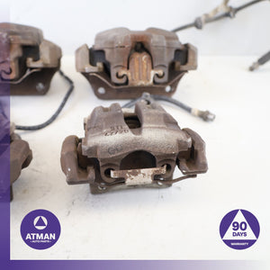 07-13 BMW E92 328i Front & Rear Brake Caliper Calipers Set 34116778145 OEM