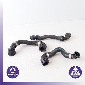 BMW G12 740i 3.0L Engine Motor Coolant Water Hose Set OEM