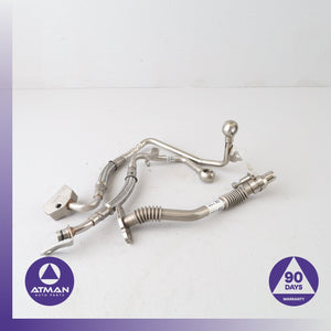 19-26 BMW G05 X5 X6 850i 750i M550i 4.4L Turbo Oil Cooler Line Set Right OEM