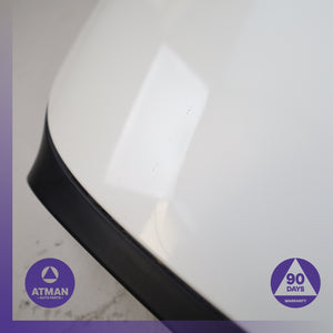 07-13 BMW E70 X5M X5 Rear Top Upper Lid Spoiler White OEM