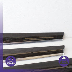 15-18 BMW F25 X3 X4 Front & Rear Door Panel Molding Trim Wood Set OEM — photo 2
