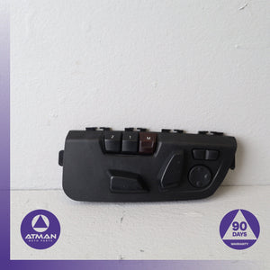 BMW F30 328i X2 Front Left Driver Side Power Seat Adjustment Control Switch OEM