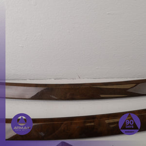 BMW E90 328i Front & Rear Interior Door Cover Trim Wood Set OEM