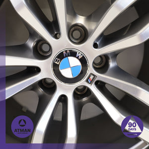 15-19 BMW F16 X6 Style 623 9 x 19 19" Rear Wheel Rim 36117850070 OEM