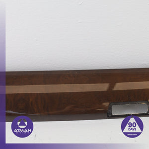 BMW E66 750i 750i Rear Deck Shelf Cover Panel Trim Wood OEM