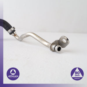 BMW G05 X5 Left Engine Turbocharger Coolant Line OEM 55k