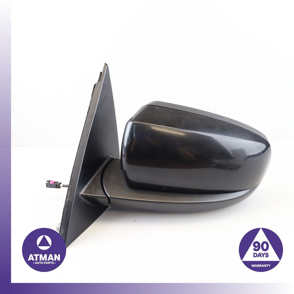 BMW E70 X5 Left Driver Side Rear View Door Mirror Black w/ Camera OEM